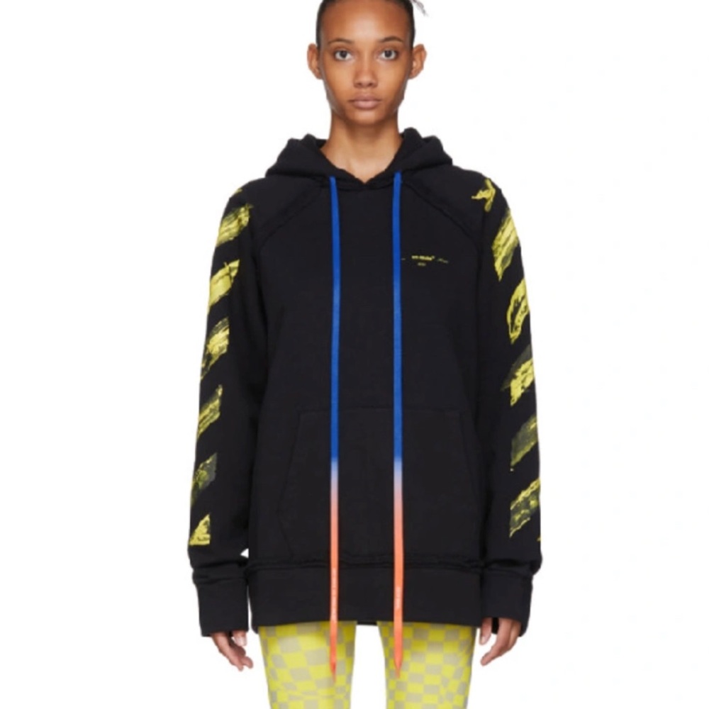 Oversized Off White Hoodie size Small
